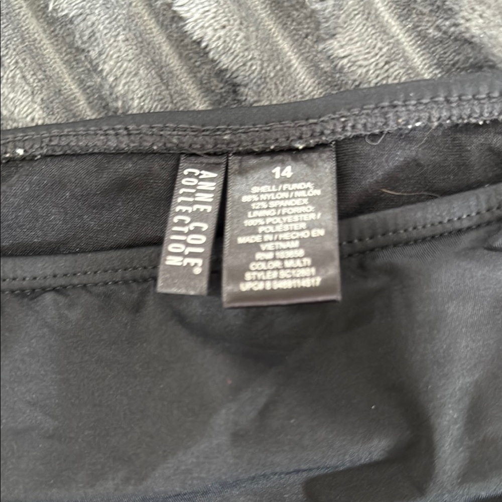 Black Ruched Bikini Bottom - Picture 2 of 5